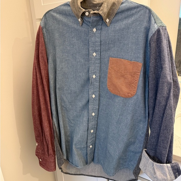 Gitman Brothers Vintage Rare Multicolor Flannel Button Down Shirt - Picture 5 of 8